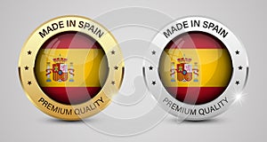 Made in Spain graphics and labels set