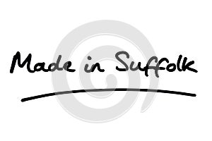 Made in Suffolk