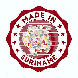 Made In Suriname.