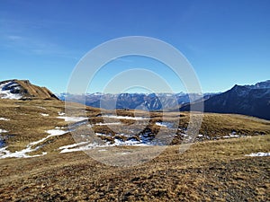 Beautiful Swiss mountains, fresh air