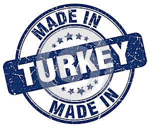 made in Turkey stamp