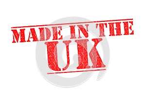 MADE IN THE UK Rubber Stamp photo