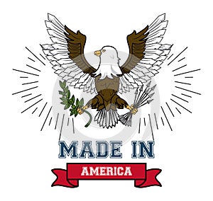 Made in USA emblem