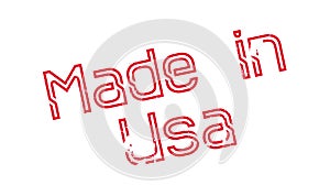 Made In Usa rubber stamp