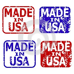 Made in usa rubber stamps collection