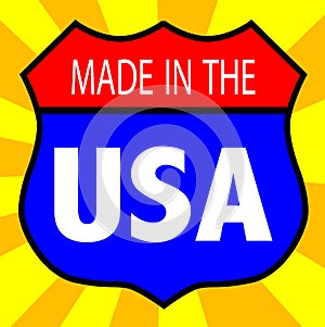 Made In The USA Shield