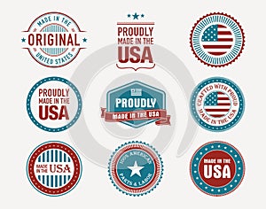 Made in usa stamps and seals