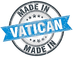 made in Vatican stamp