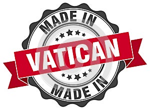 made in Vatican seal
