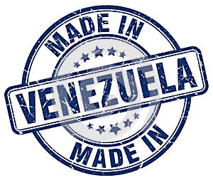 made in Venezuela stamp photo