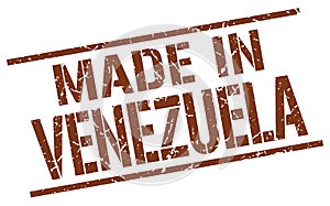 made in Venezuela stamp