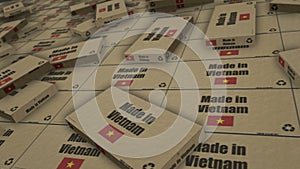 Made in Vietnam box pack production loopable seamless