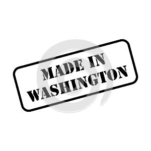 Made in Washington Stamp Vector photo