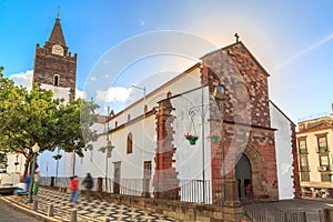 Madeira cathedral in summer