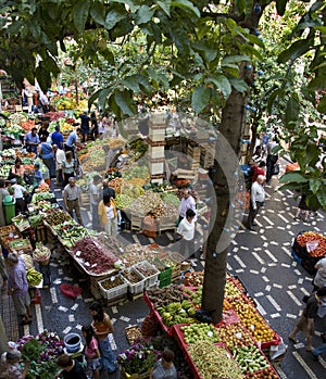 Madeira - Central Market in Funchal