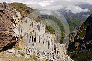 Madeira Island, Mountain Hiking Trail Pico Areeiro - Ruivo