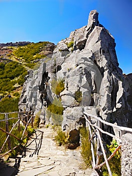 Madeira Island, Mountain Hiking Trail Pico Areeiro - Ruivo