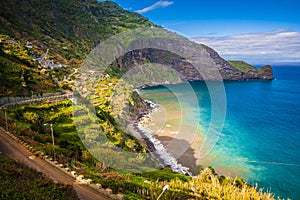 Madeira island in sunny day at the winter, portugal
