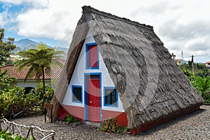 Madeira Island Traditional Houses. Casas Tipicas de Santana photo