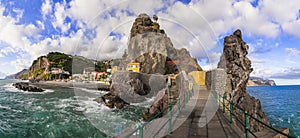 Ponta do Sol - scenic place in south of Madeira island photo