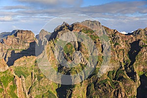 Madeira mountain landscape