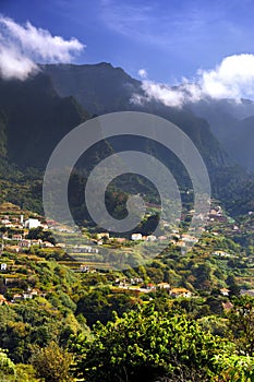 Madeira mountain scenery, Lombo da Serra dos Judeu photo