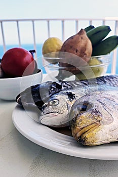 Madeira's Bountiful Feast: Fresh Fish and Garden Vegetables