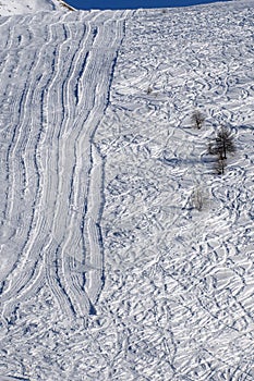 Madesimo, Valchiavenna, ski fields and ski lifts