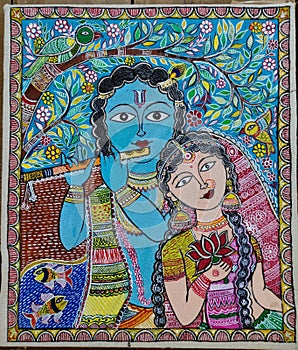 Madhubani painting, folk art