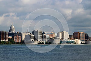 Madison downtown skyline.