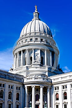 Madison Wisconsin State Capitol building photo