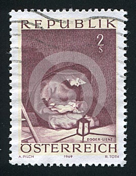 Madonna by Albin Egger Lienz