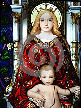 Madonna with child