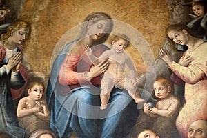 Madonna and Child with Saints