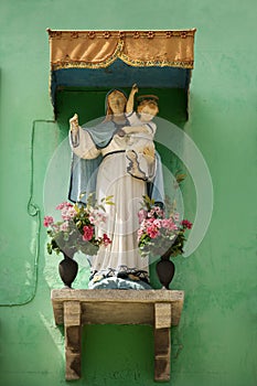 Madonna and Child Shrine