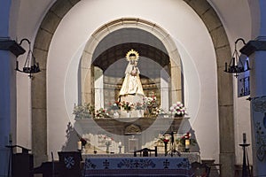 Madonna and Child statue, Monastery of PeÃ±a de Francia