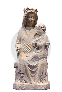 Madonna and Child - statue of Rinaldino di Francia photo