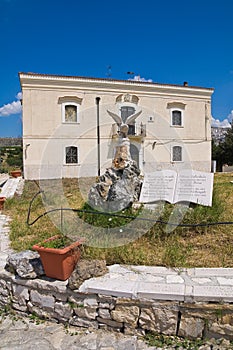 Madonna del Sabato Sanctuary. Minervino Murge. Puglia. Italy.