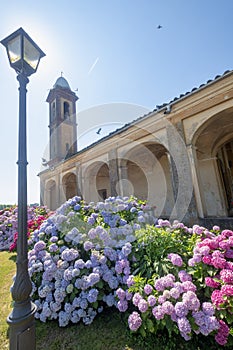 Madonna del Viri Veri, sanctuary near Vercelli, Italy