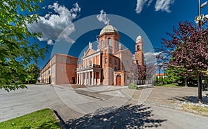 Madonna della Divina Provvidenza Sanctuary (XVII - XIX century) in Cussanio,Fossano, Italy