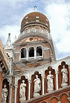 Madonna dellâ€™Orto church in Venice Italy