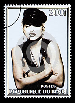 Madonna Postage Stamp