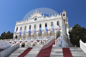 The Madonna of Tinos island, Greece