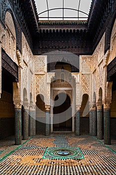 Madrasa Marinid of SalÃ©, Rabat-Sale, Morocco