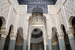 Madrasa of SalÃ©, Rabat-Sale, Morocco.