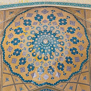 Madrasa-ye-Chahar Bagh, in Isfahan, Iran.