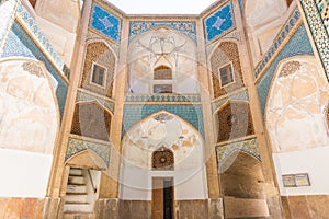 Madrasa-ye-Chahar Bagh, in Isfahan, Iran.