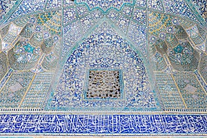 Madrasa-ye-Chahar Bagh, in Isfahan, Iran.