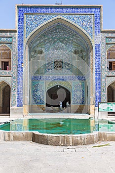 Madrasa-ye-Chahar Bagh, in Isfahan, Iran.