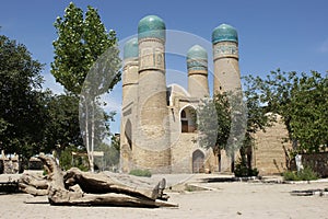 Madrassa Chor Minor, Bukhara, Uzbekistan photo